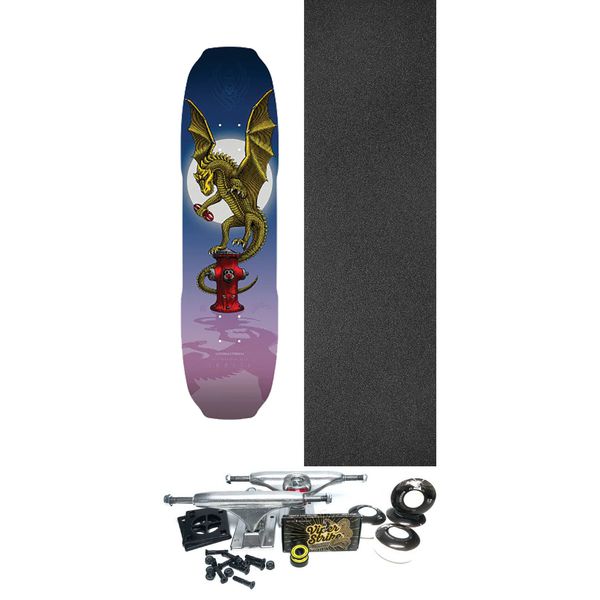 Powell Peralta Andy Anderson Baby Heron Vajra Skateboard Deck Flight - 8.4" x 32.5" - Complete Skateboard Bundle